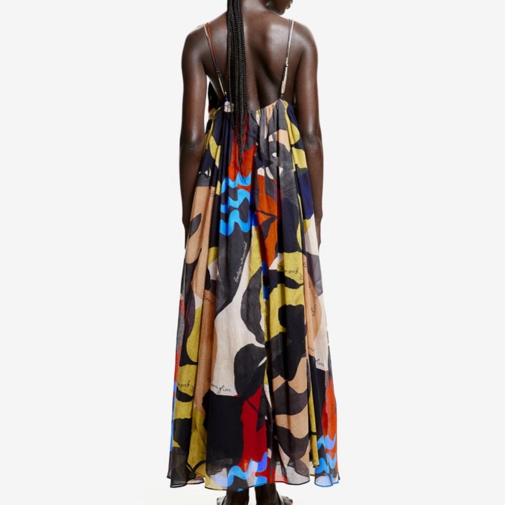HM A-LINE MAXI DRESS - Picture 4 of 7